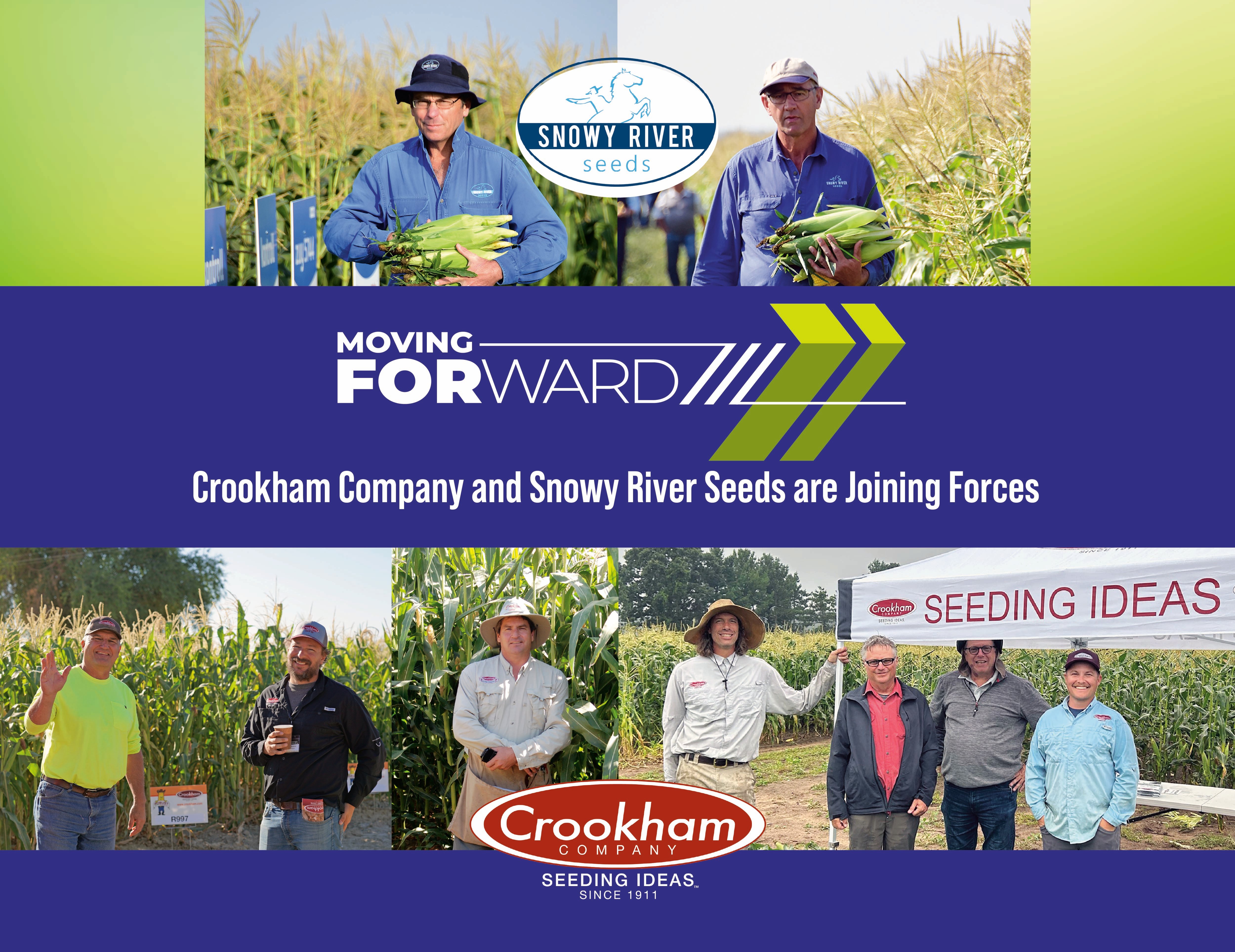 Crookham Company and Snowy River Seeds are joining forces