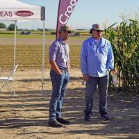 George Crookham at the Popcorn Field Days 2024