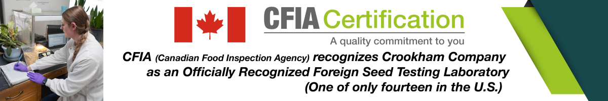 Lab Assistant in Crookham Laboratory Canadian CFIA Announcement